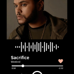 دانلود آهنگ Sacrifice از Weeknd + همراه با ترجمه آهنگ